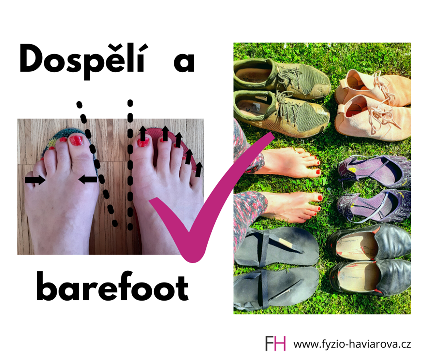 Dospělí a barefoot